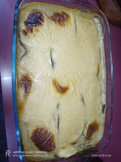 Una foto de Moussaka de frutos del mar 😜