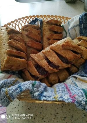 Tepertős-szilvás táska recept fotója