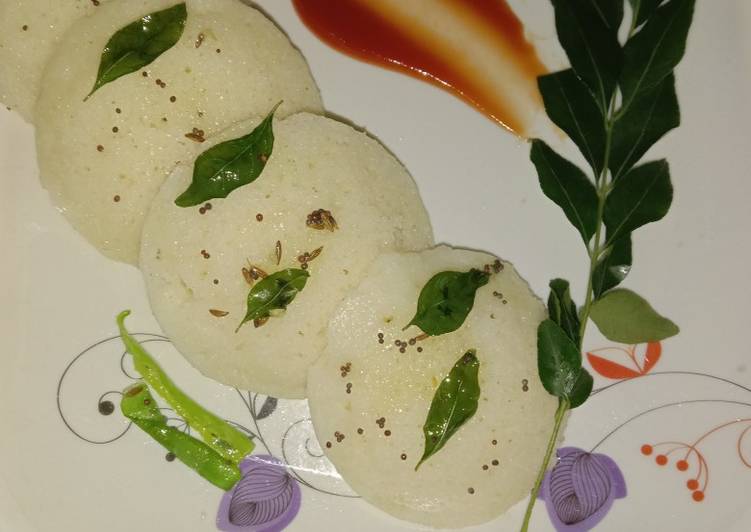 Recipe of Super Quick Homemade Easy Rava Idli