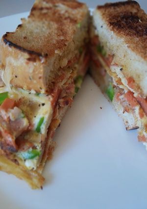 Una foto de "Sándwich truquiao"