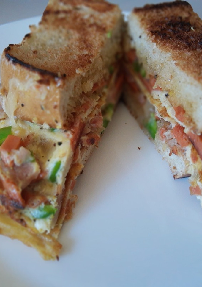 Una foto de "Sándwich truquiao"
