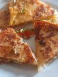 Potato cheese paratha