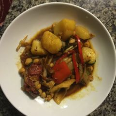 A picture of Mongolian Chicken.