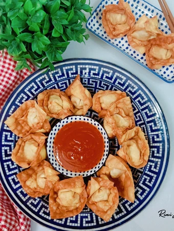 Cara Gampang Menyiapkan Resep  Pangsit Goreng yang Lezat, Enak Banget