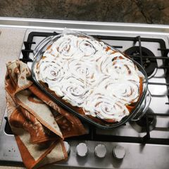 A picture of Cinnamon rolls.