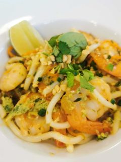 Zdjęcie przepisu Udon z krewetkami.