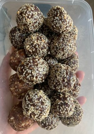 รูปของ Energy balls สูตรเร่งน้ำนมแม่