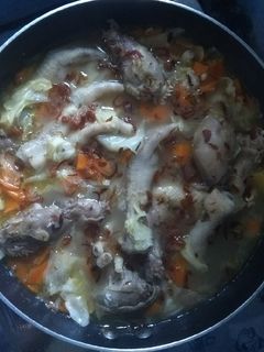 Foto resep SOP ceker kepala ayam