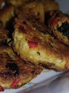 Una foto de HAMBURGUESAS VEGANAS DE TOFU Y KALE 🥬