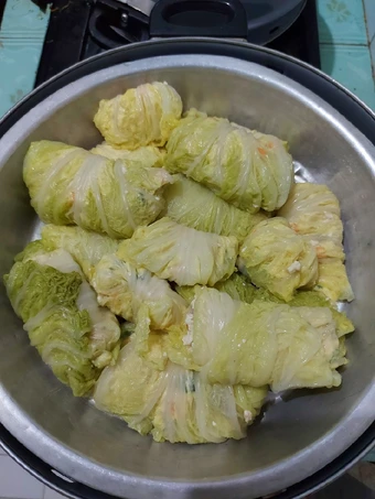 Langkah Gampang Membuat Resep #11 Sawi Gulung Kukus Isi Tahu Wortel yang Enak Banget Anti Ribet, Bisa Manjain Lidah