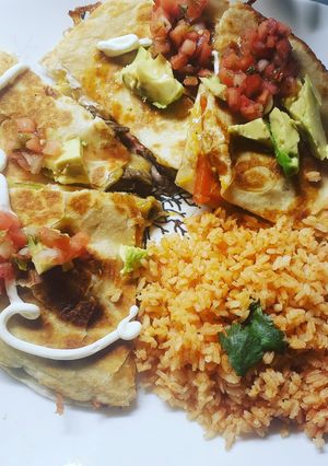 A picture of Steak Fajita Quesadilla.