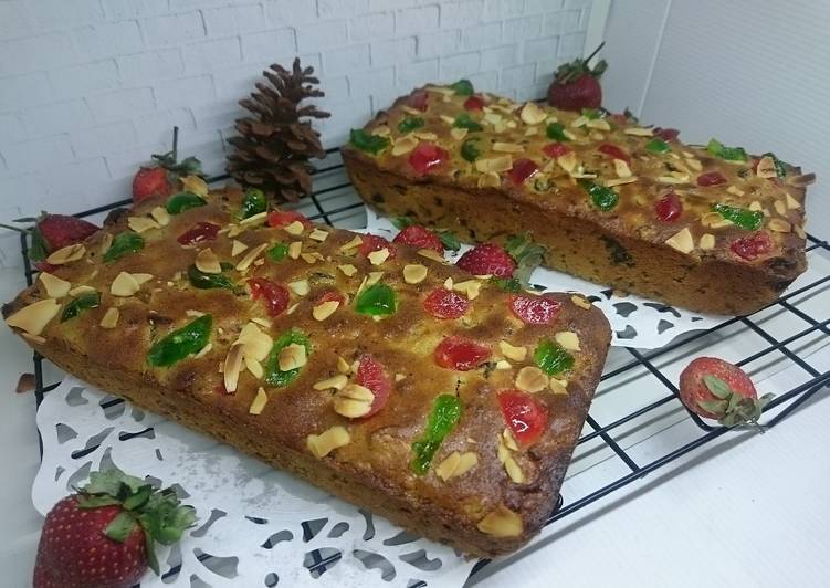 Resep 104. English fruit cake, Enak Banget