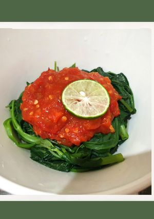 Foto resep Plecing Kangkung