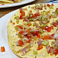 A picture of Jeera masala papad.