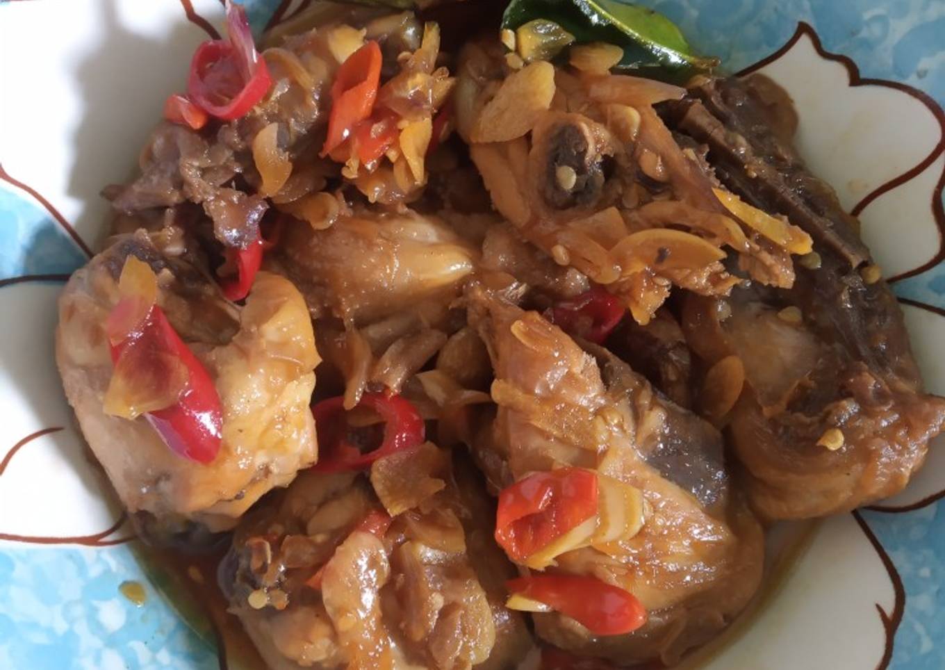Ayam Kecap Pedas