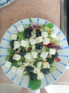 Una foto de Ensalada griega