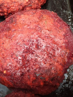 Una foto de Rubíes hecho hamburguesas
