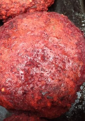 Una foto de Rubíes hecho hamburguesas
