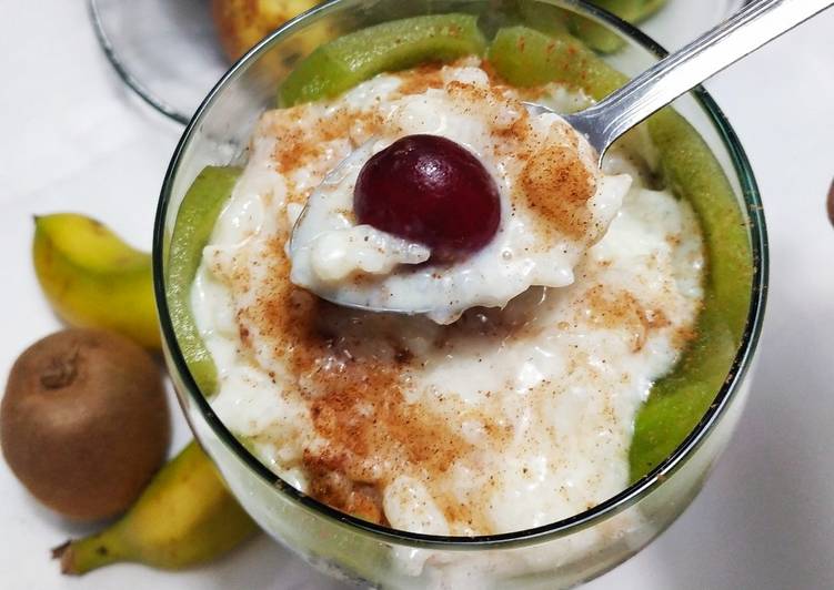 Arroz con leche primavera