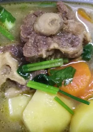 Foto resep Sup ekor sederhana