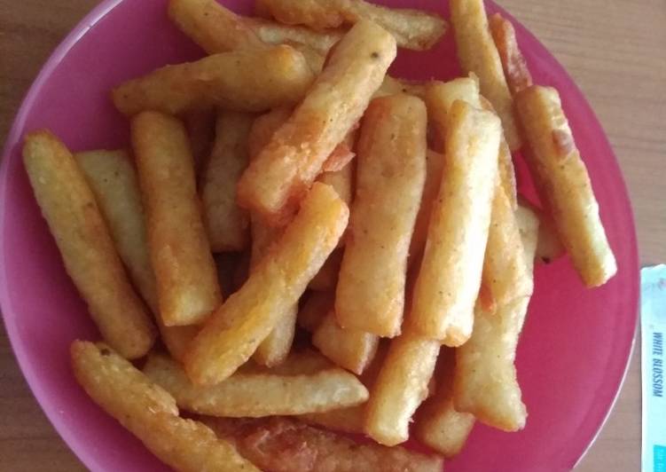 Steps to Make Homemade Potato fingers