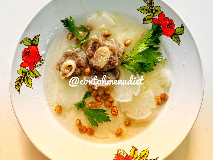 Bagaimana Membuat Soto Bandung Buntut Grassfeed beef meat stock oxtail soup healing food gaps menu Anti Gagal