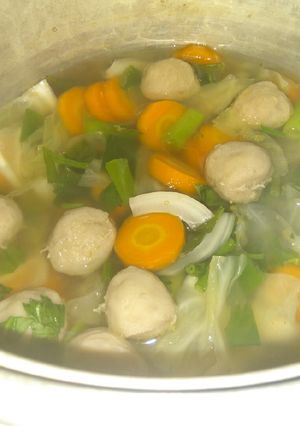 Foto resep Sop bakso sapi