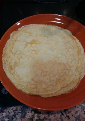 Una foto de Masa de creps