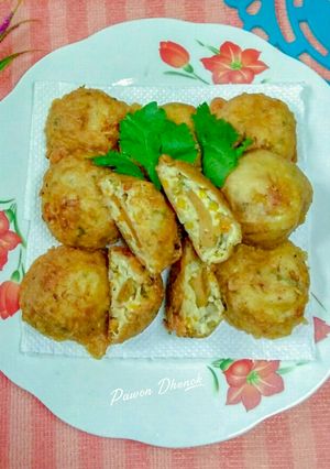 Foto resep Bola tahu isi sosis sayur