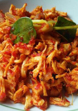 Foto resep Ayam suwir pedas manis 💁