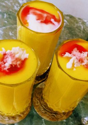A picture of Bangnapalle Mango Lassi.