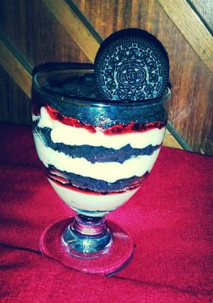 Foto resep Oreo Stawberry Cheese Cake