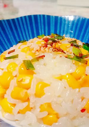 Hình của món Xôi bắp(ngô).