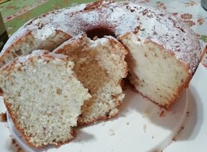 Una foto de Torta agli amaretti (Torta de amaretti)
