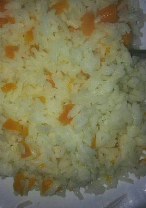 A picture of Carrot Rice.