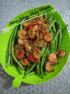 Foto resep Tumis Udang Baby Buncis