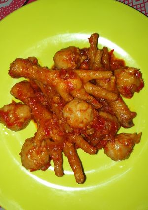 Foto resep Ceker Pentol Setan