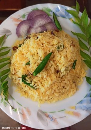 কারিপাতা রাইস (curry pata rice recipe in Bengali) রেসিপির প্রধান ছবি