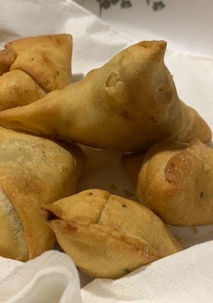 A picture of Samosa (Aloo).