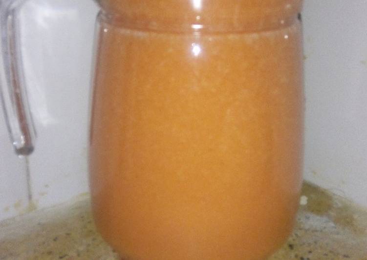 Recipe of Homemade Fruit juice #charityrecipe