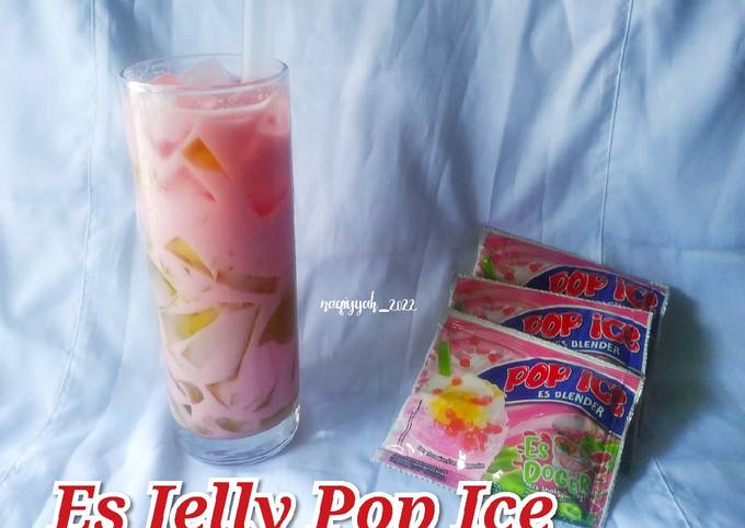 Cara membuat 379. Es Jelly Pop Ice
