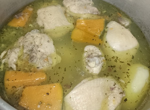 Una foto de Cazuela de pollo