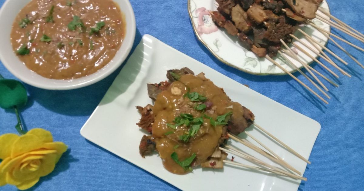 Sate Padang Jeroan Sapi