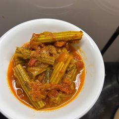 Drumstick curry A picture of Drumstick curry.