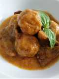 Albóndigas con níscalos