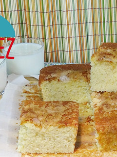 Una foto de Coca boba o coca María, el bizcocho de las meriendas