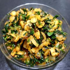 A picture of Methi Sabji.