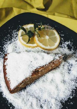 Φωτογραφία της συνταγής Κέικ με ινδική καρύδα και καραμελωμένο γάλα