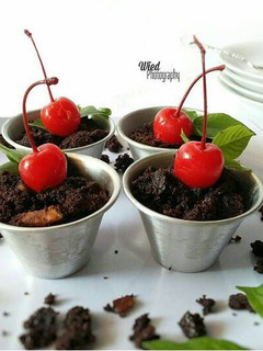 Foto resep Cheese Caramel Brownies tanpa Mixer