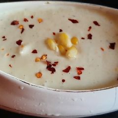 A picture of Sweet Corn Raita.